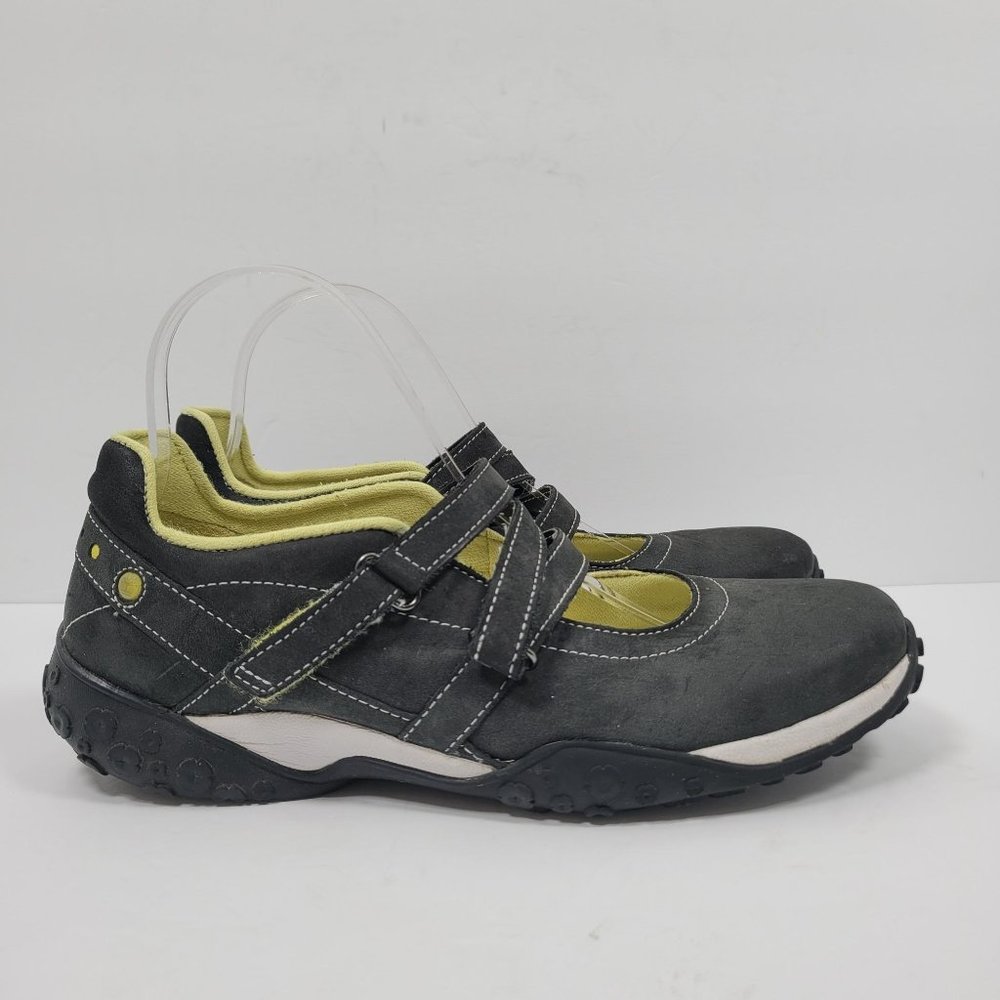 Timberland Smart Comfort System Women's Black Leather Strap Shoes US Size 10M